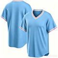 Short Sleeve Neon Blue with Black and White Trim
