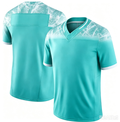 Short Sleeve Royal Blue with White Patterns