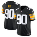 T.J. Watt Pittsburgh Steelers Alternate Jersey - Black