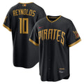 Bryan Reynolds Pittsburgh Pirates 2026 City Connect Stadium Jersey - Black